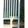 Outdoor 2-Person Double Rocking Chair, White