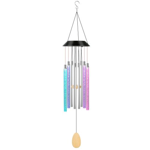 Solar Wind Chime Lights 7 Color Changing Decorative Lamp IP65 Waterproof Hanging String Lights Solar Wind Chime Lights 7 Color Changing Decorative Lamp IP65 Waterproof Hanging String Lights